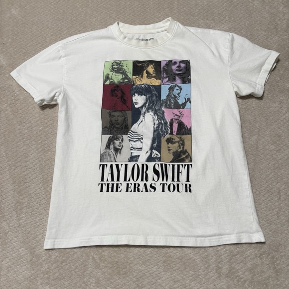 Taylor Swift Tops - Taylor Swift The Eras Tour 2023 Official T-Shirt Women's Size Small 20 x 25